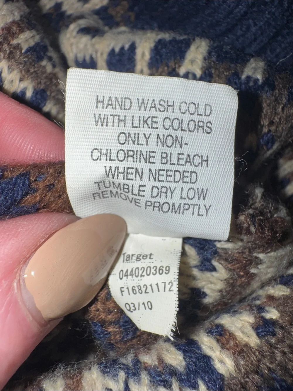 N/A warm knit